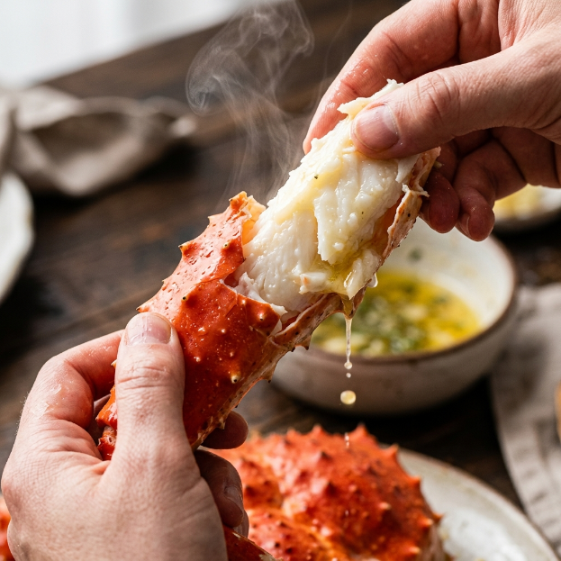 Alaskan Red King Crab Legs  Restaurant-Quality Wild-Caught Crab Delivered To Your Door